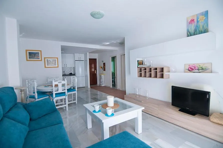 Apartmán Luminoso Y Fresco Apartamento En 2ª Linea De Playa Fuengirola
